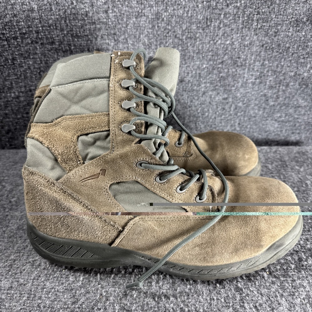Belleville 610ST Steel Toe Boots Men 12R Tan USA‎ - Picture 2 of 6